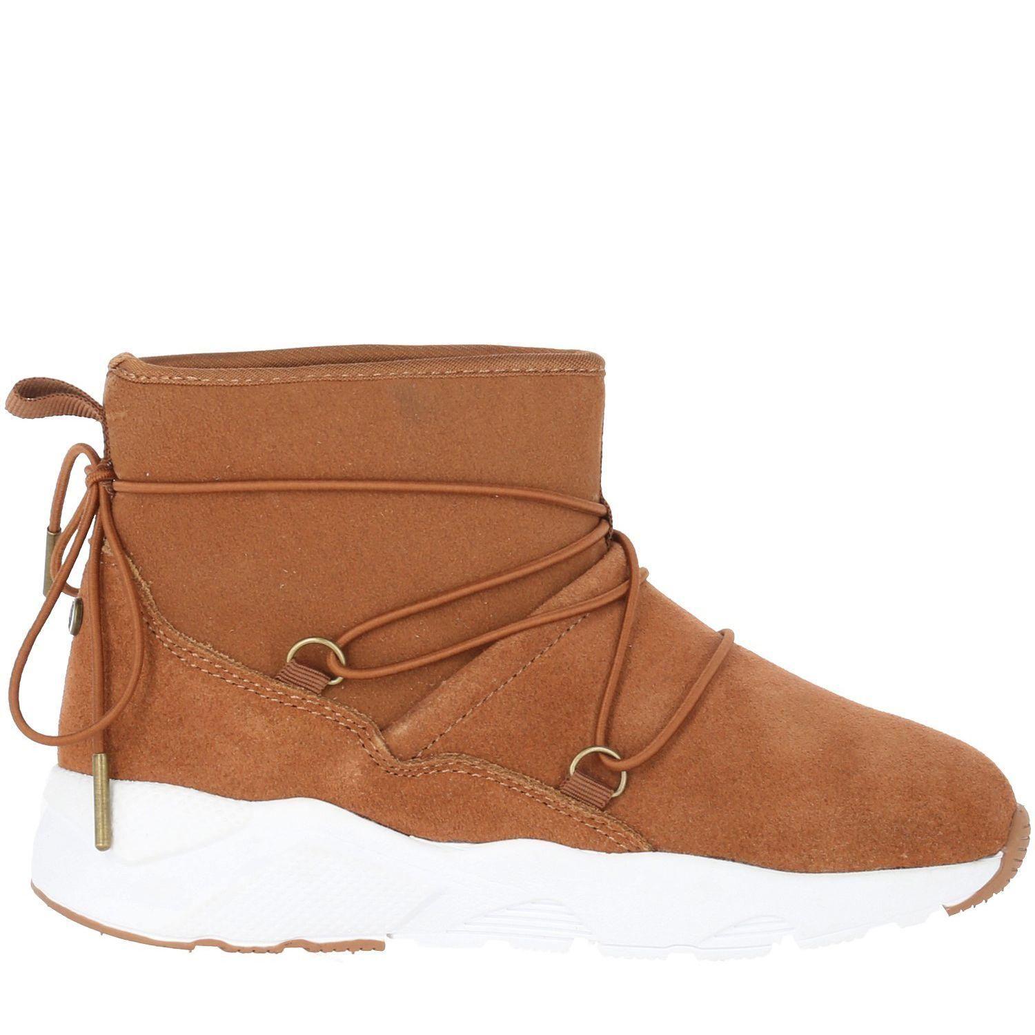 Botin Cuero Eleven Café-3