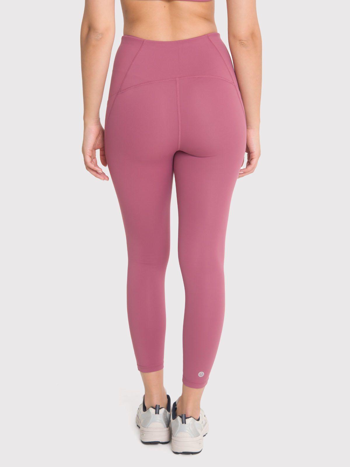 Calza deportiva 7/8 Mujer Ankle Shelly Rosado-3