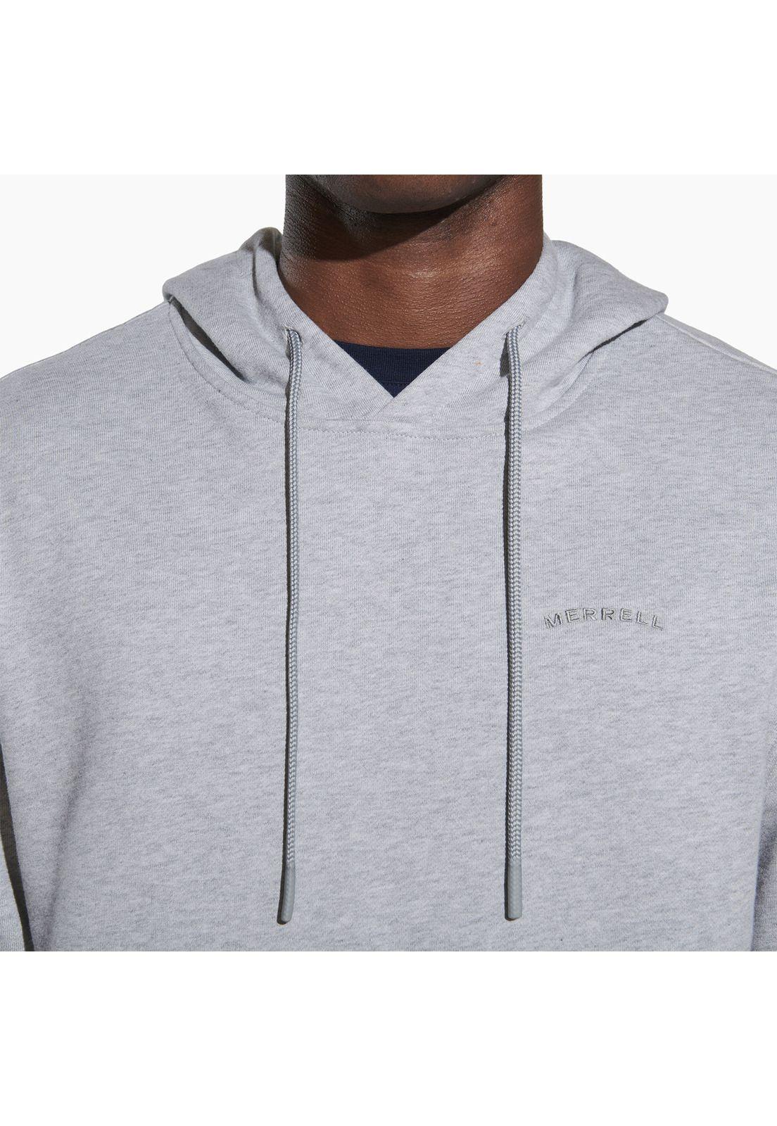 Polerón Hombre Scrap Pullover Gris-3