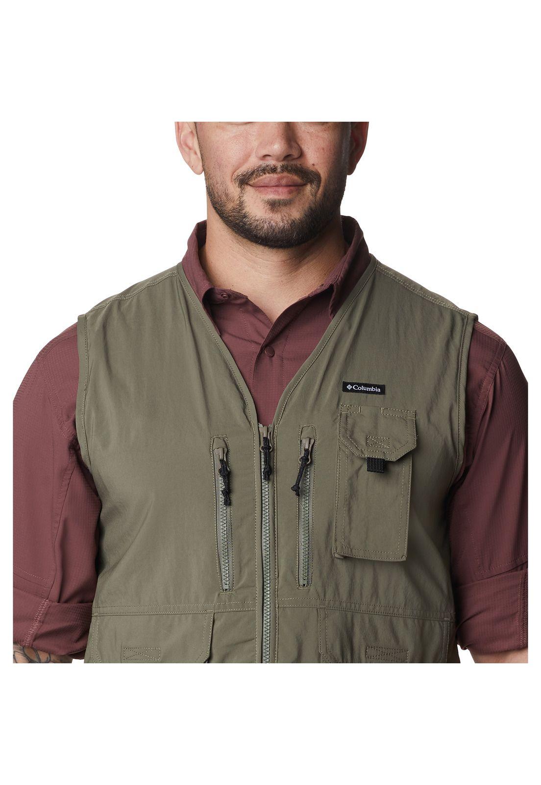Chaleco Silver Ridge Utility Verde Musgo Hombre-1