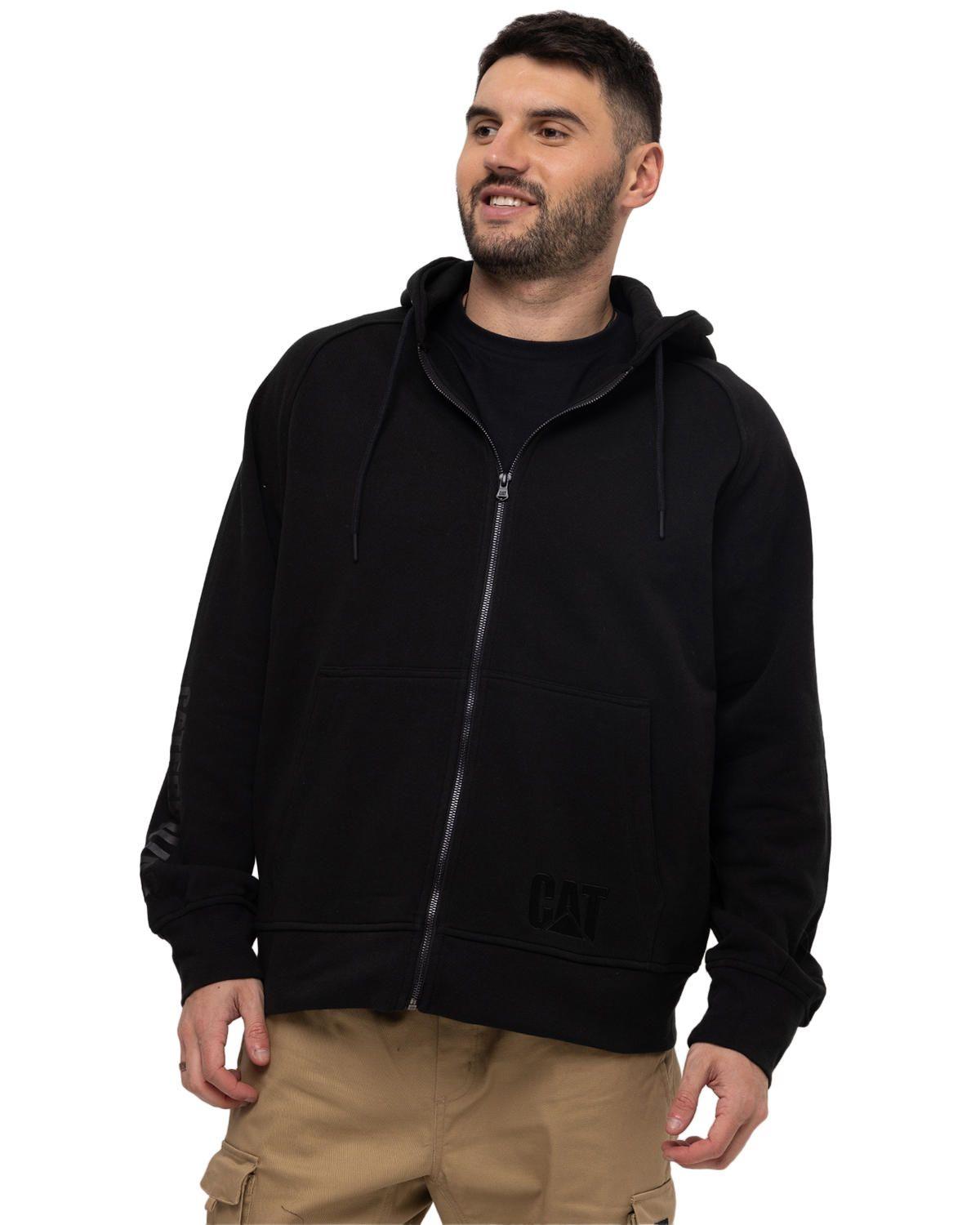 Polerón Fleece Logo Full Negro Hombre-0