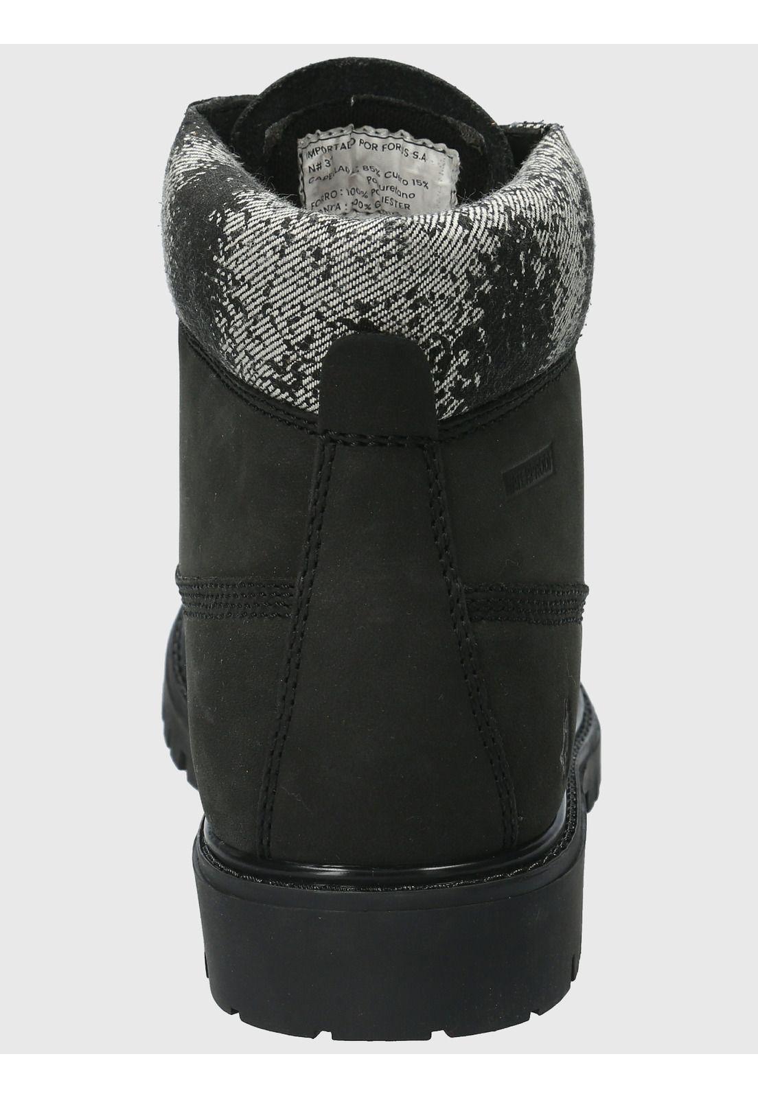 Botin Cuero Mujer Hatton Negro-6