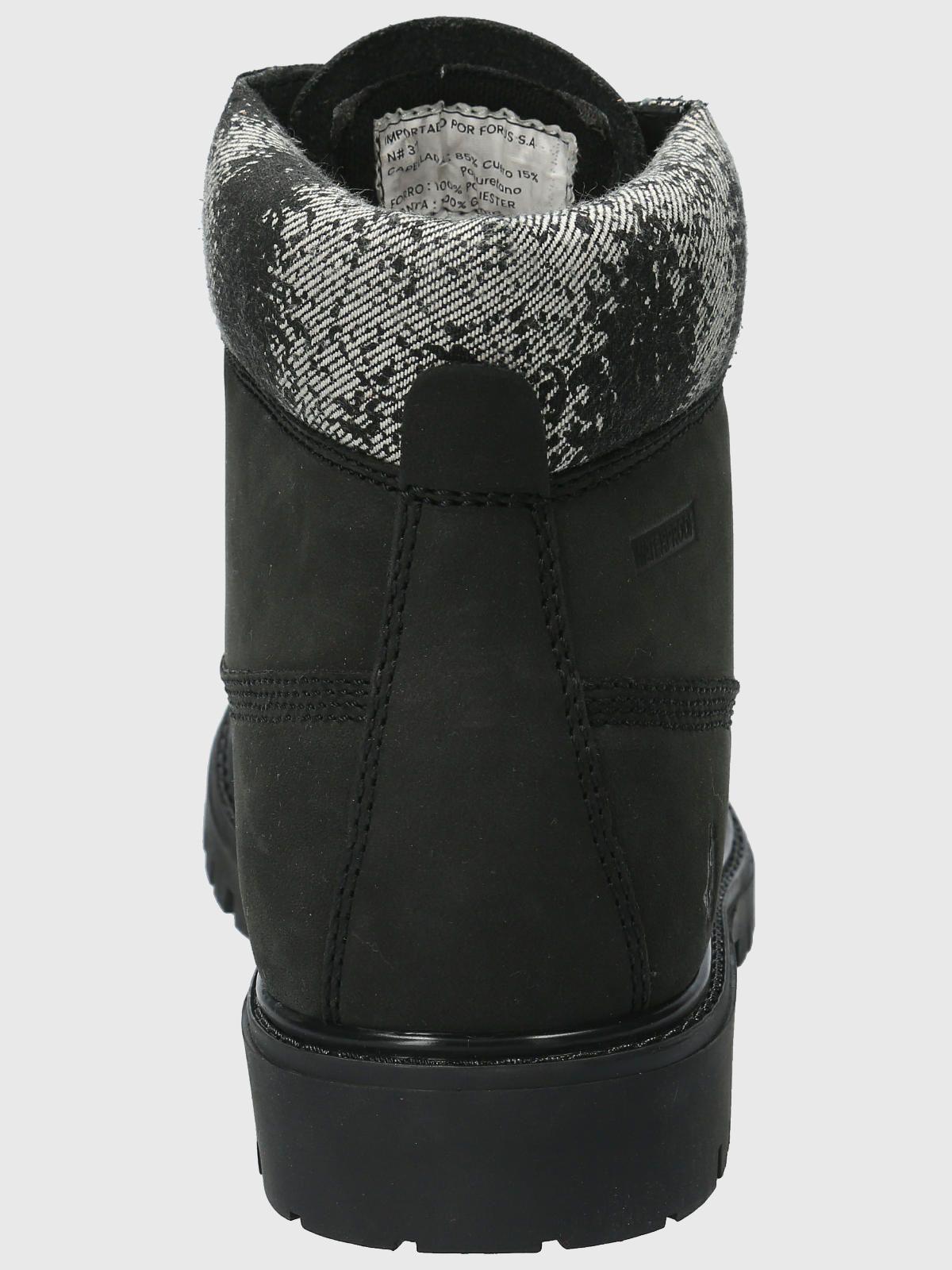 Botin Cuero Mujer Hatton Negro-6
