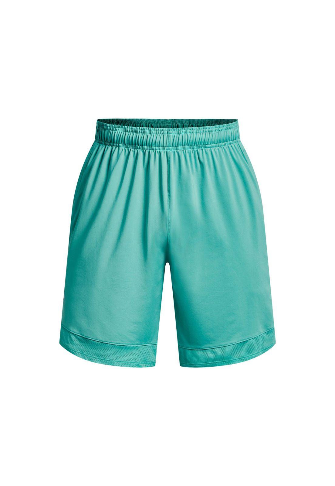 Short Training Stretch Turquesa Hombre-0