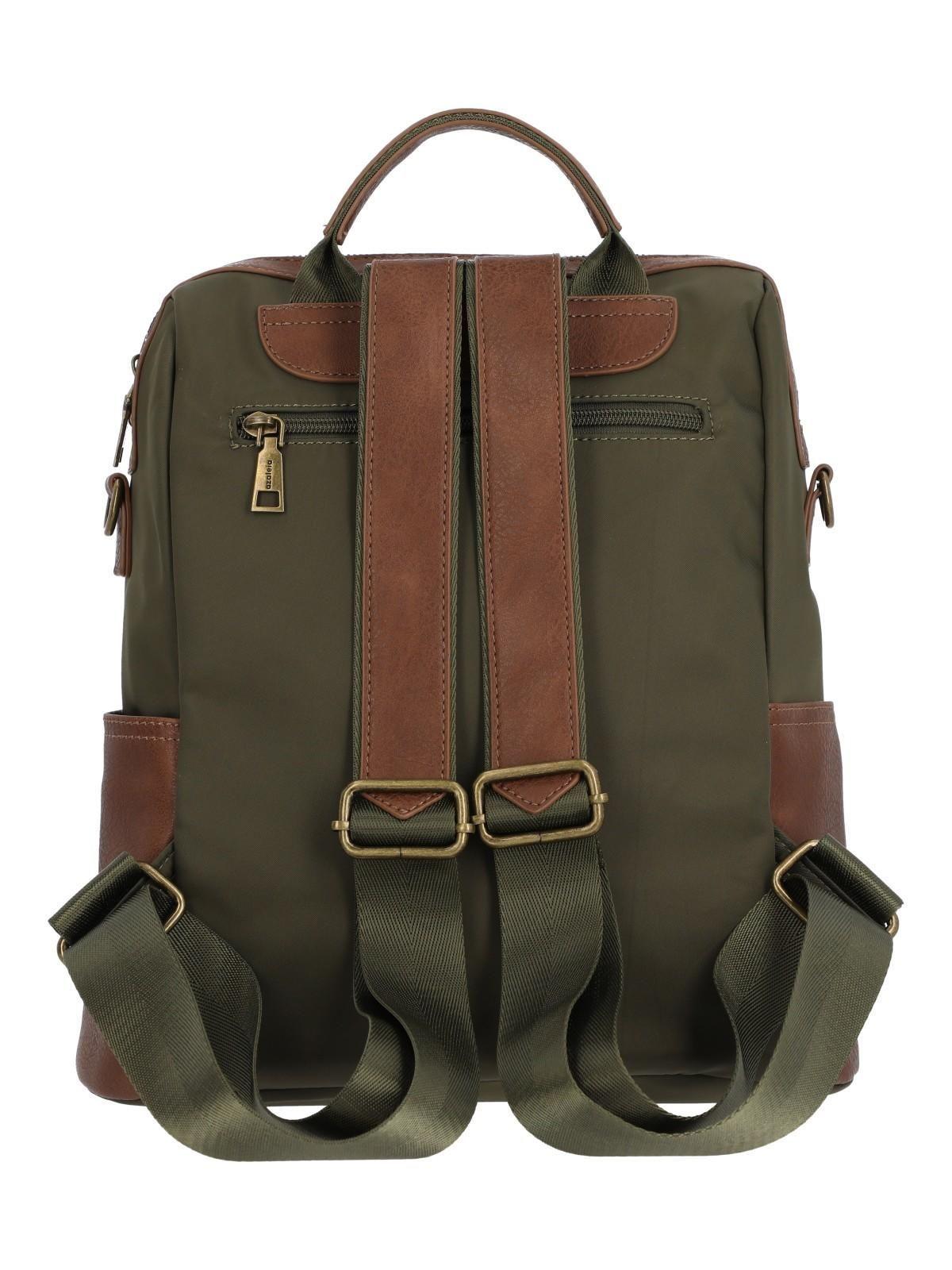 Cartera Mochila Mujer Louise Backbag Verde-3