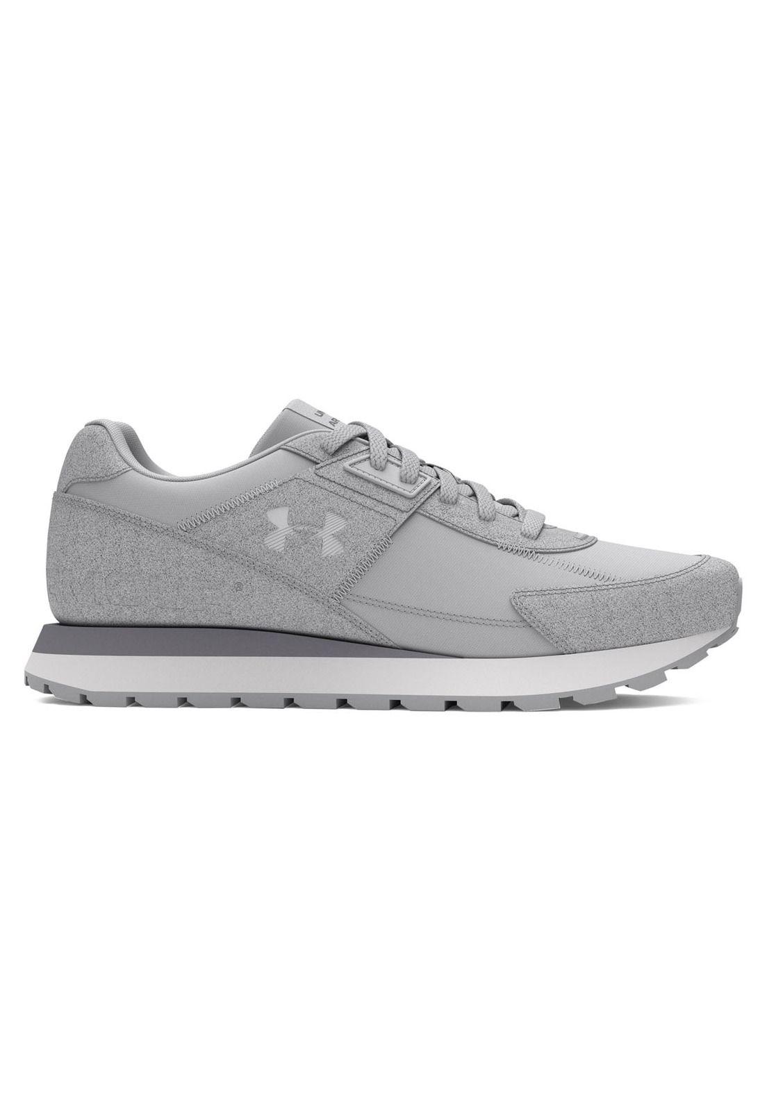Zapatillas Essential Runner hombre Gris-0