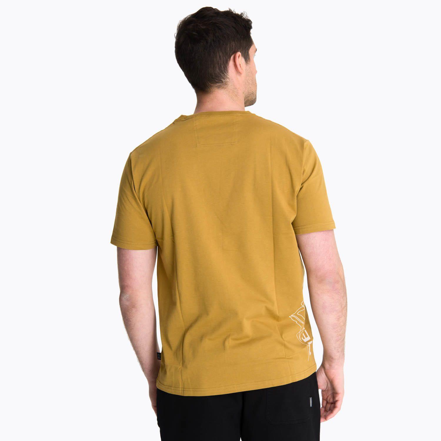 Polera Manga Corta Hombre Alice Sp Amarillo -3