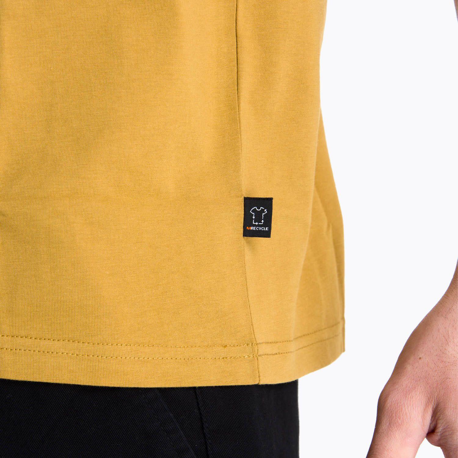 Polera Manga Corta Hombre Alice Sp Amarillo -4