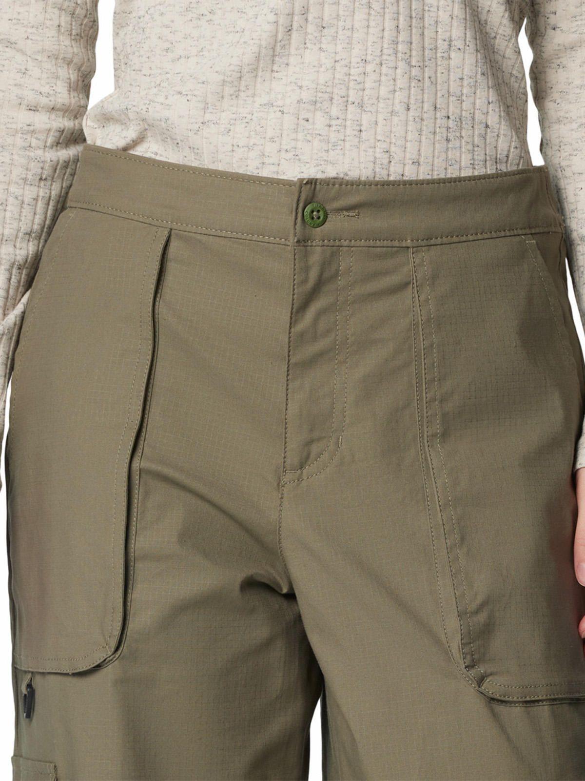 Pantalón Mujer Brea Fllas Cotton Ripstop Verde-4