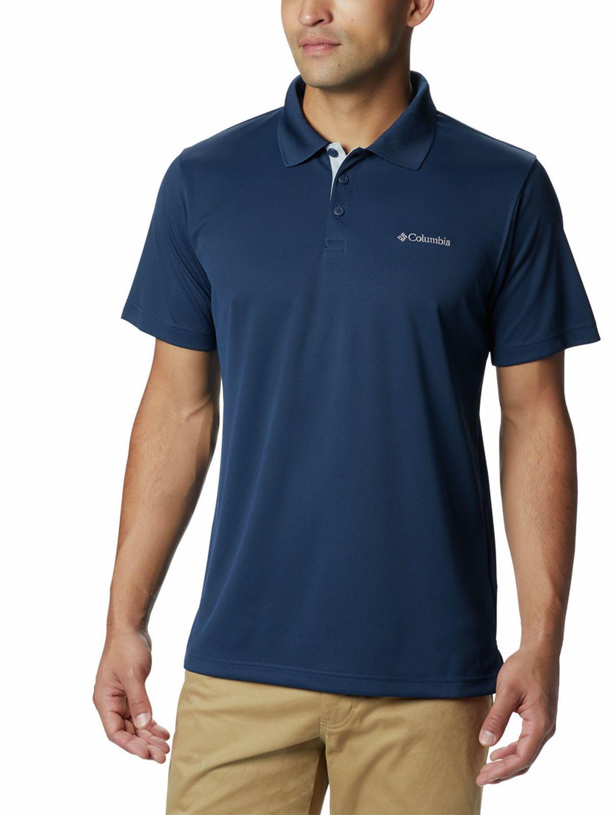 Polera Manga Corta Hombre Polo Utilizer Azul-0