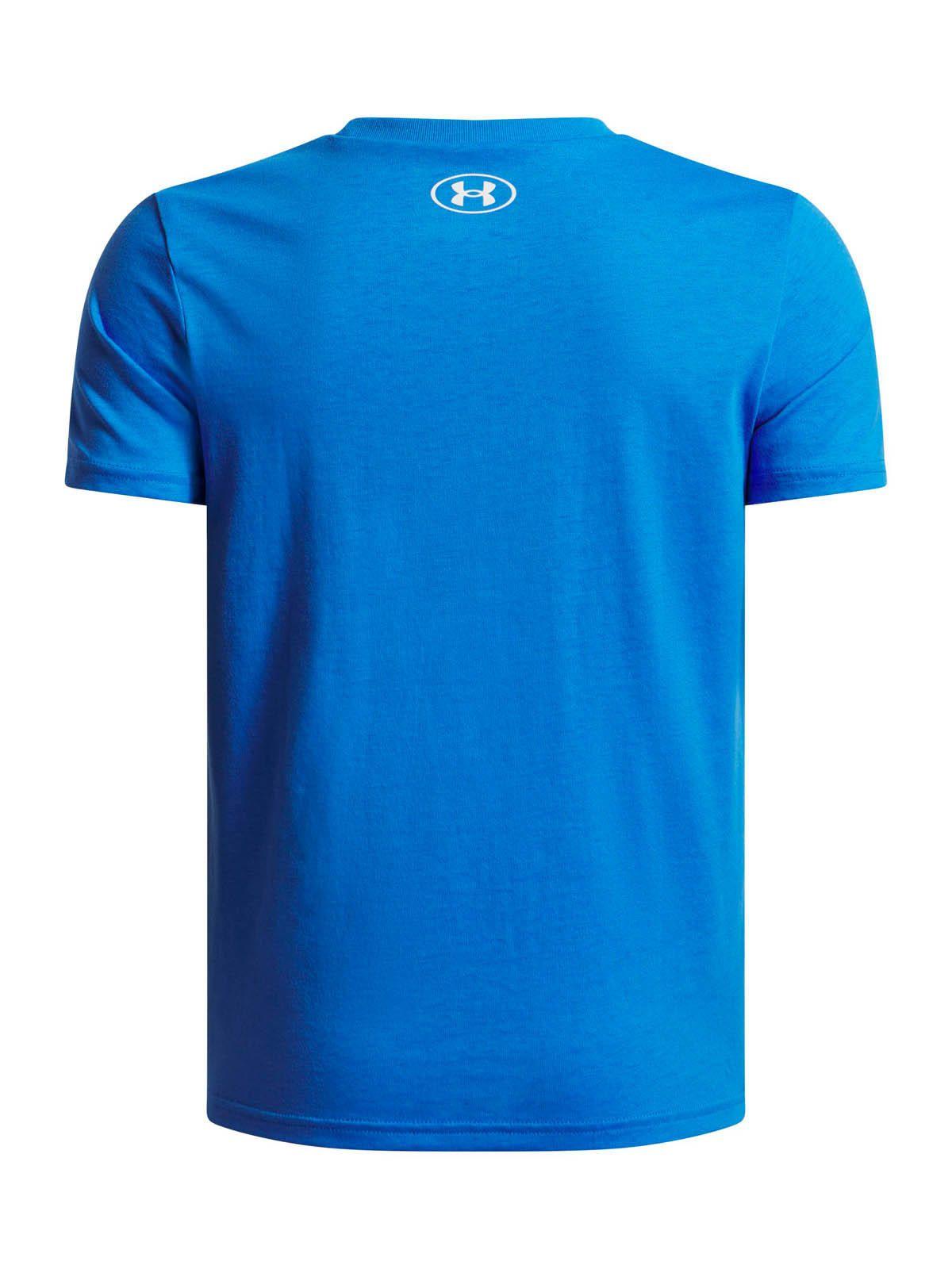 Polera Manga Corta Lifestyle para Niño Left chest Azul -1