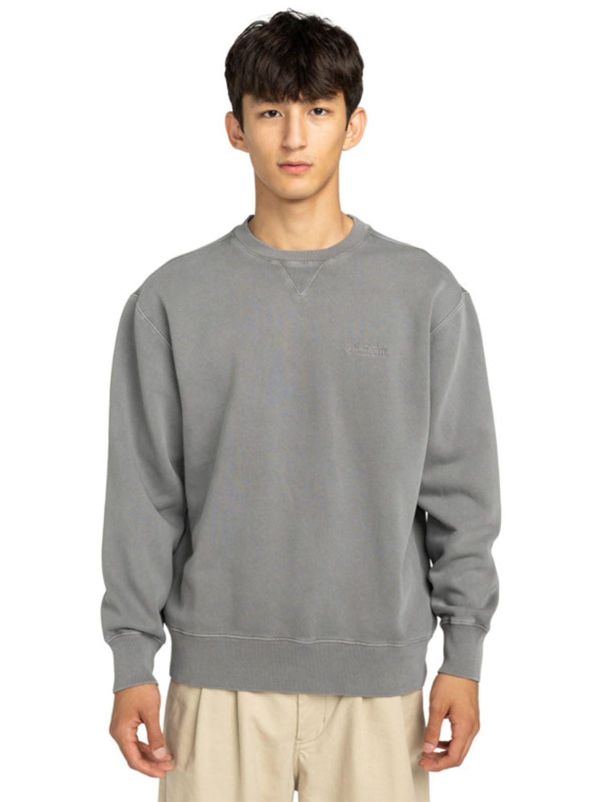 Polerón Hombre Lowcase pigment Gris-1