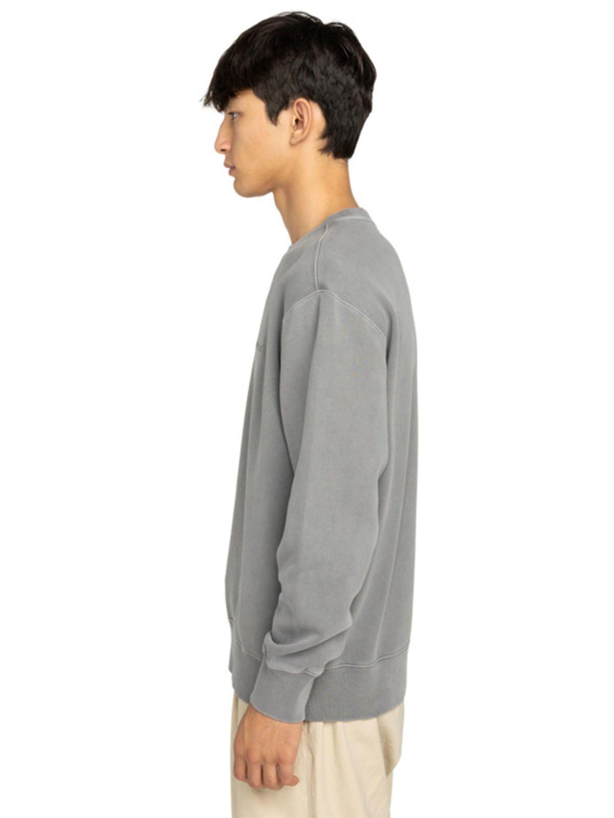 Polerón Hombre Lowcase pigment Gris-4