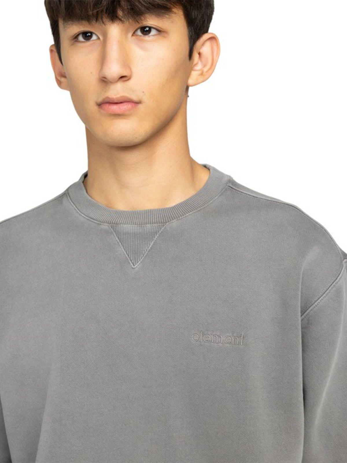 Polerón Hombre Lowcase pigment Gris-5