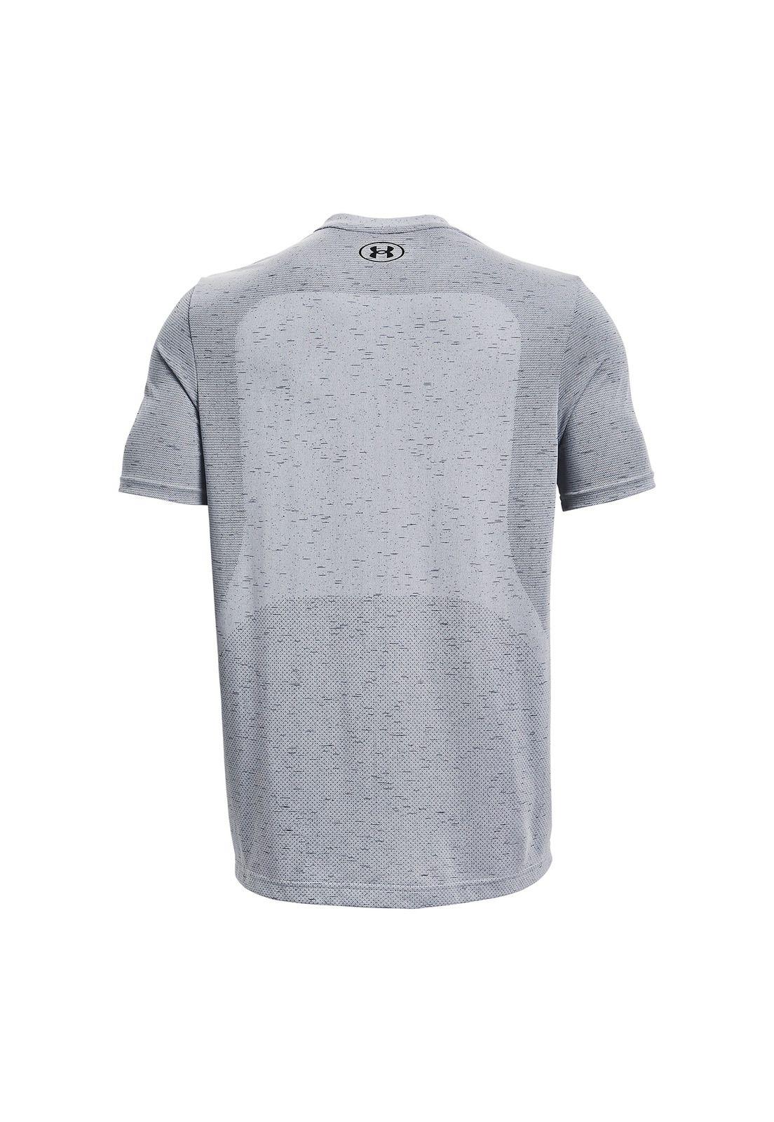 Polera M/C Training Seamless Gris Hombre-1