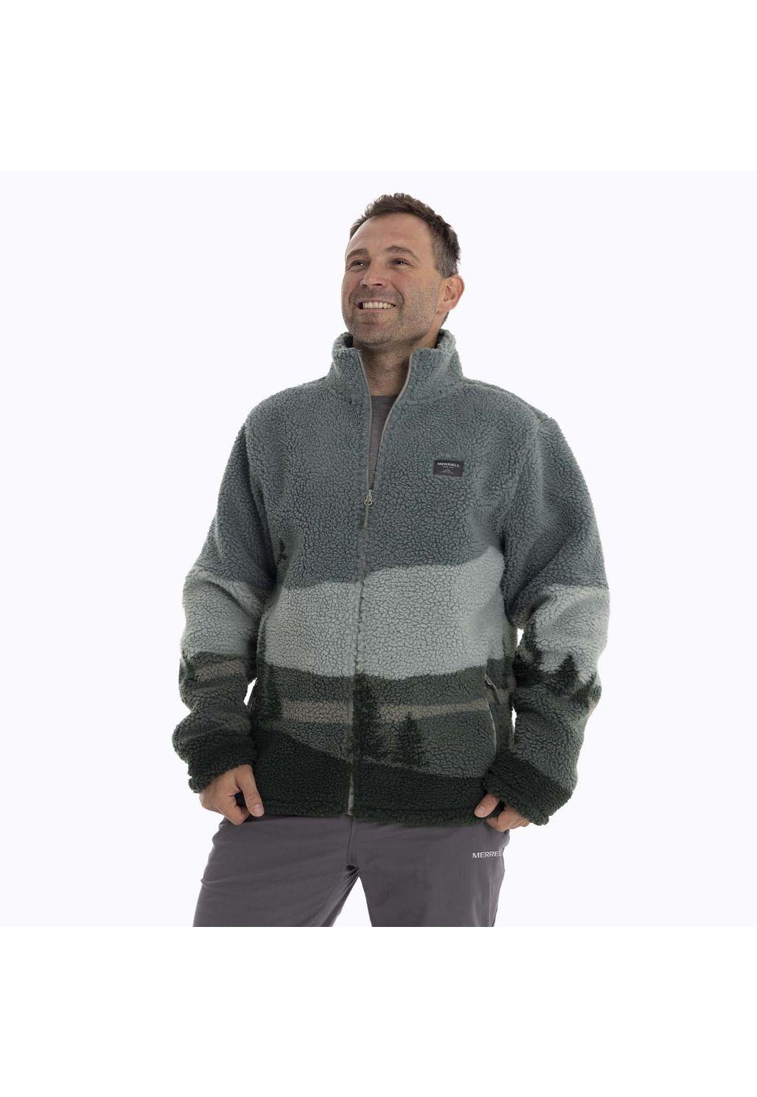 Polar Hombre Lands Sherpa Verde Merrell-0