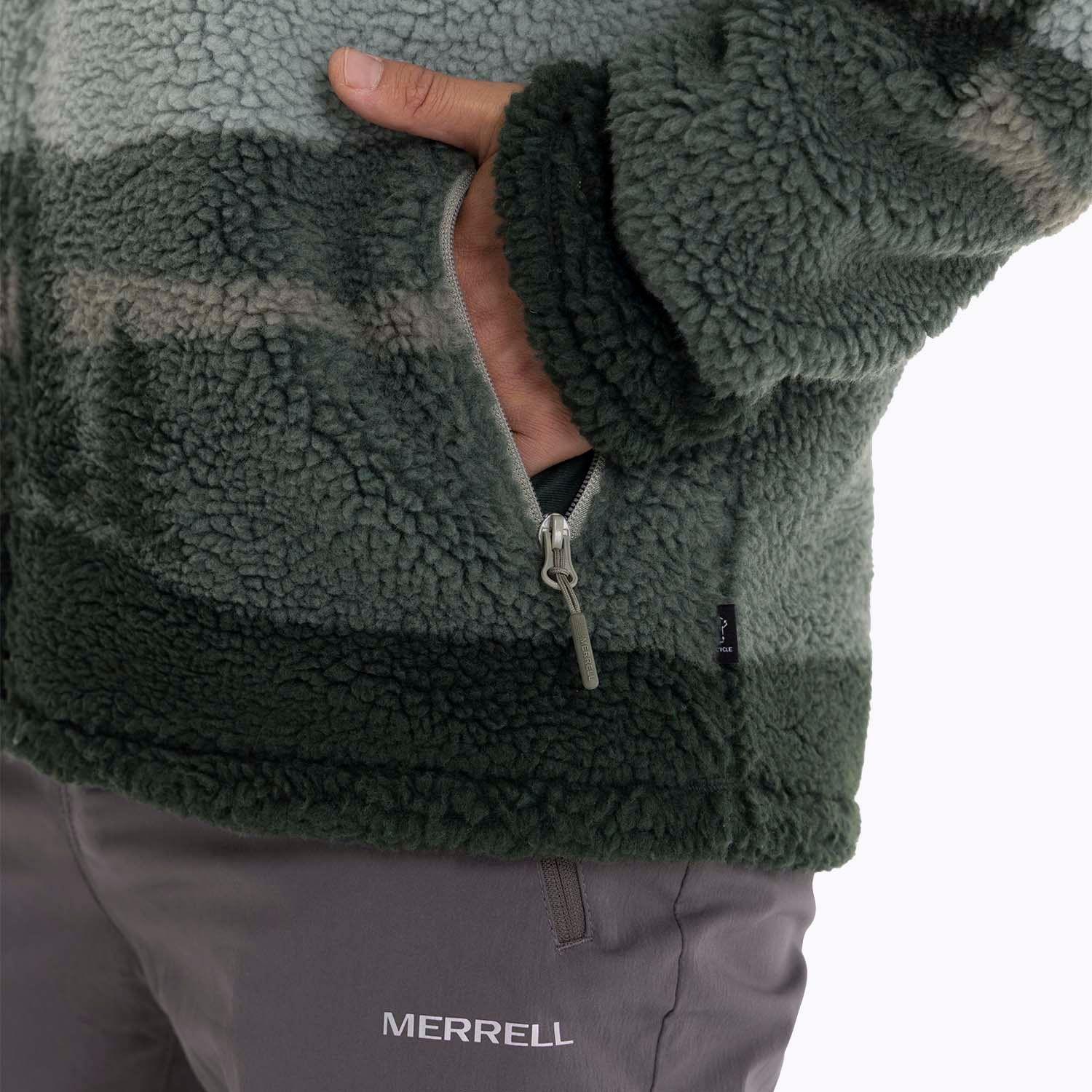 Polar Hombre Lands Sherpa Verde Merrell-3