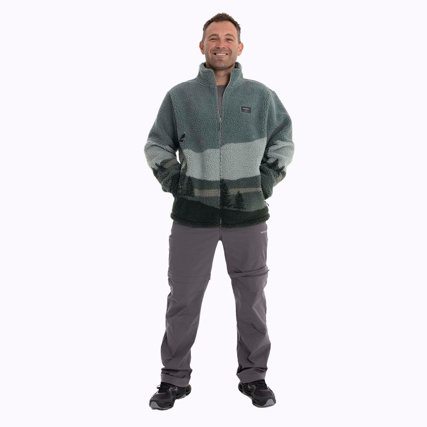 Polar Hombre Lands Sherpa Verde Merrell-5