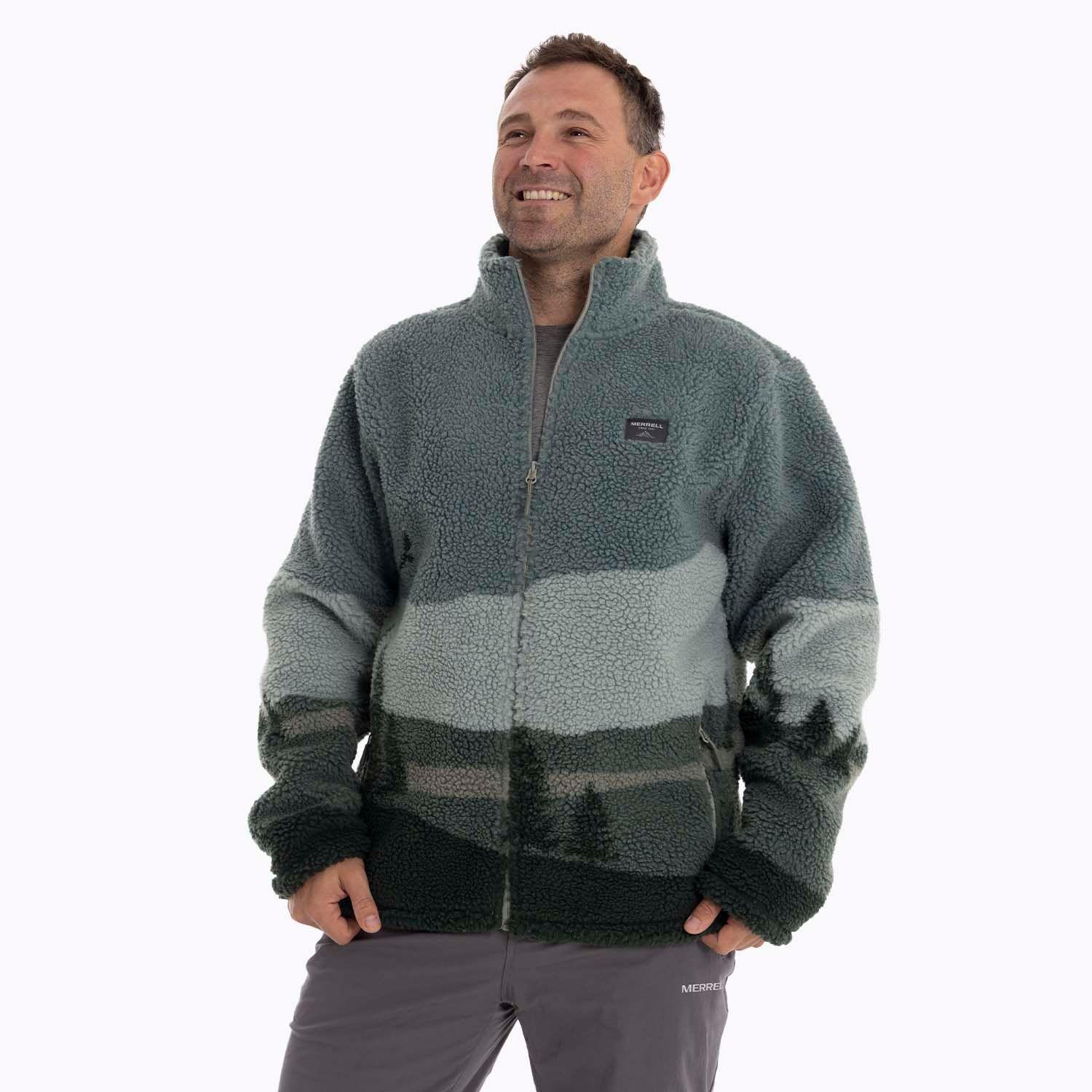 Polar Hombre Lands Sherpa Verde Merrell-0