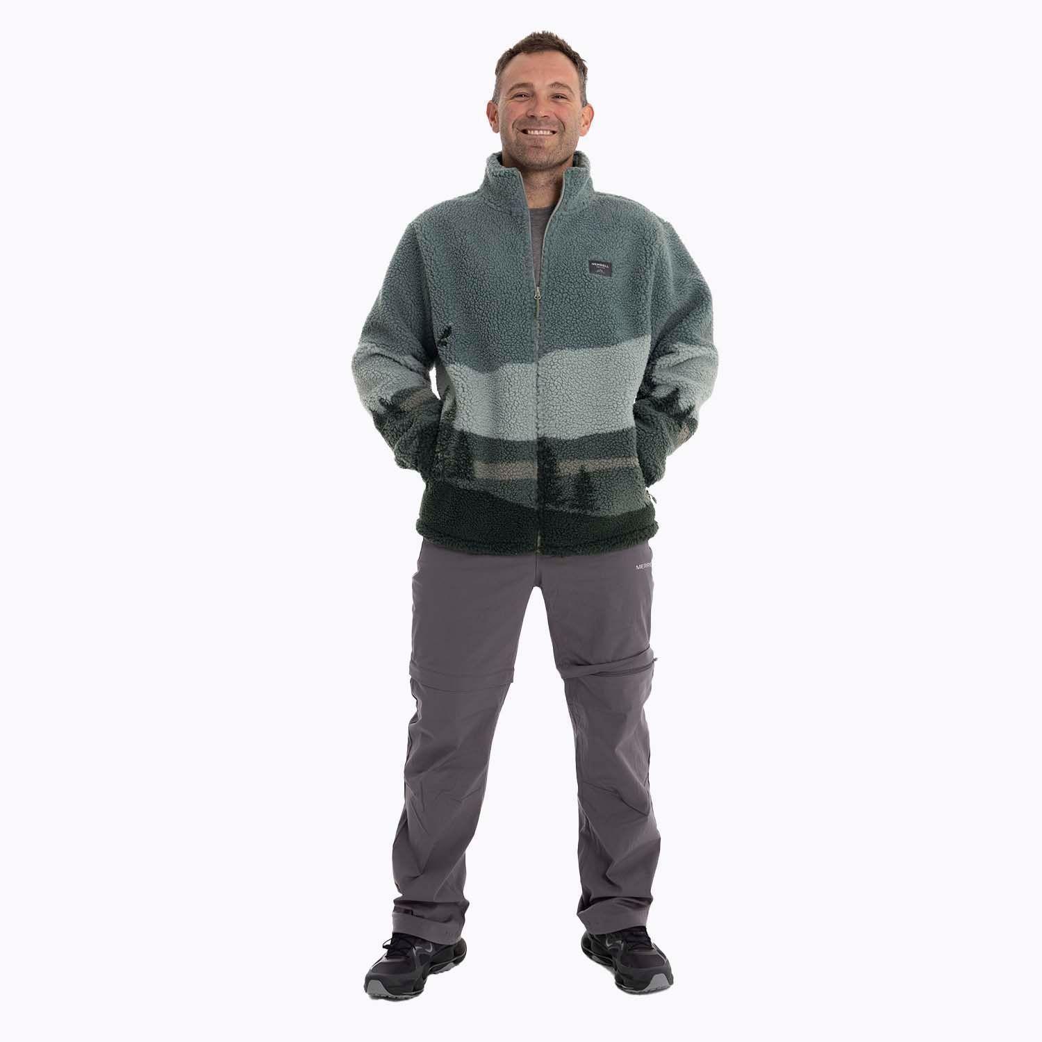 Polar Hombre Lands Sherpa Verde Merrell-5