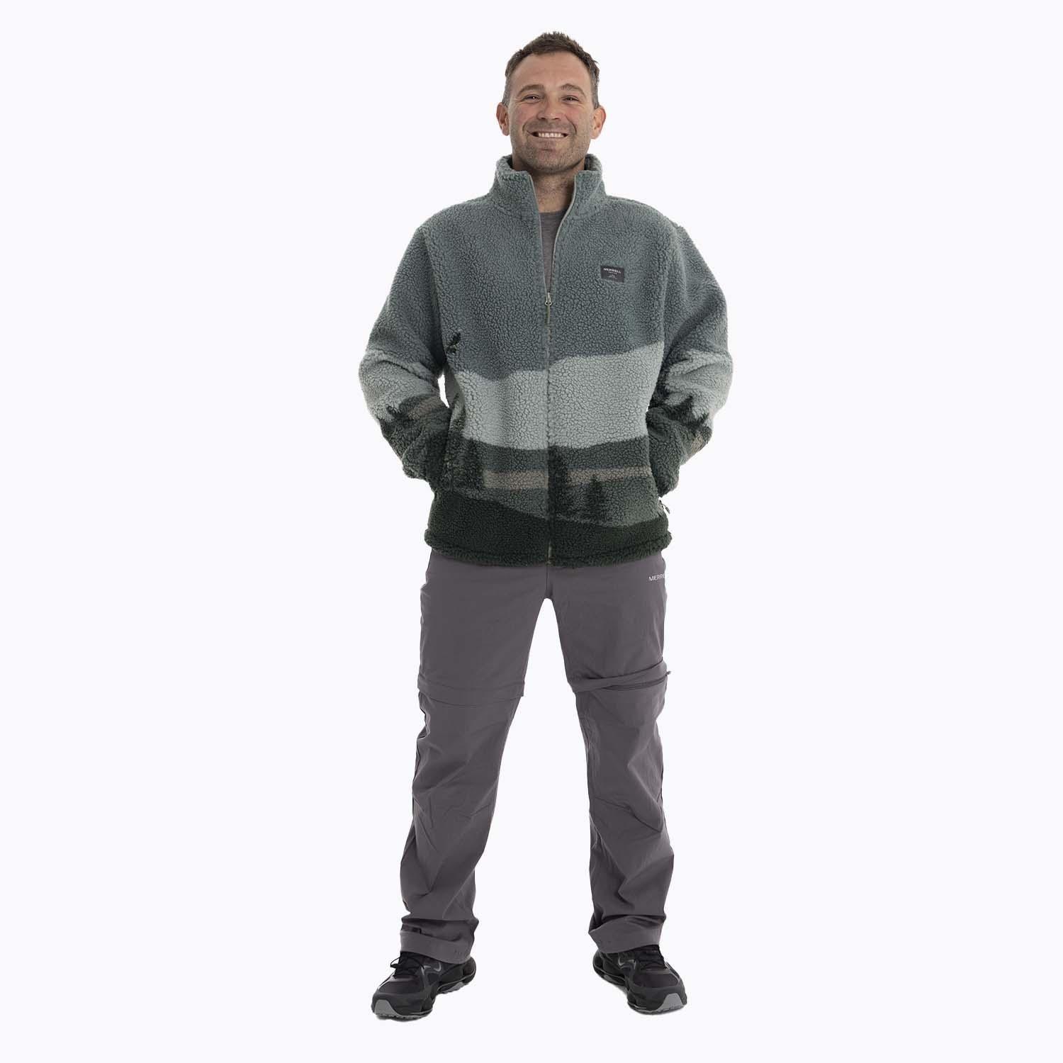 Polar Hombre Lands Sherpa Verde Merrell-5