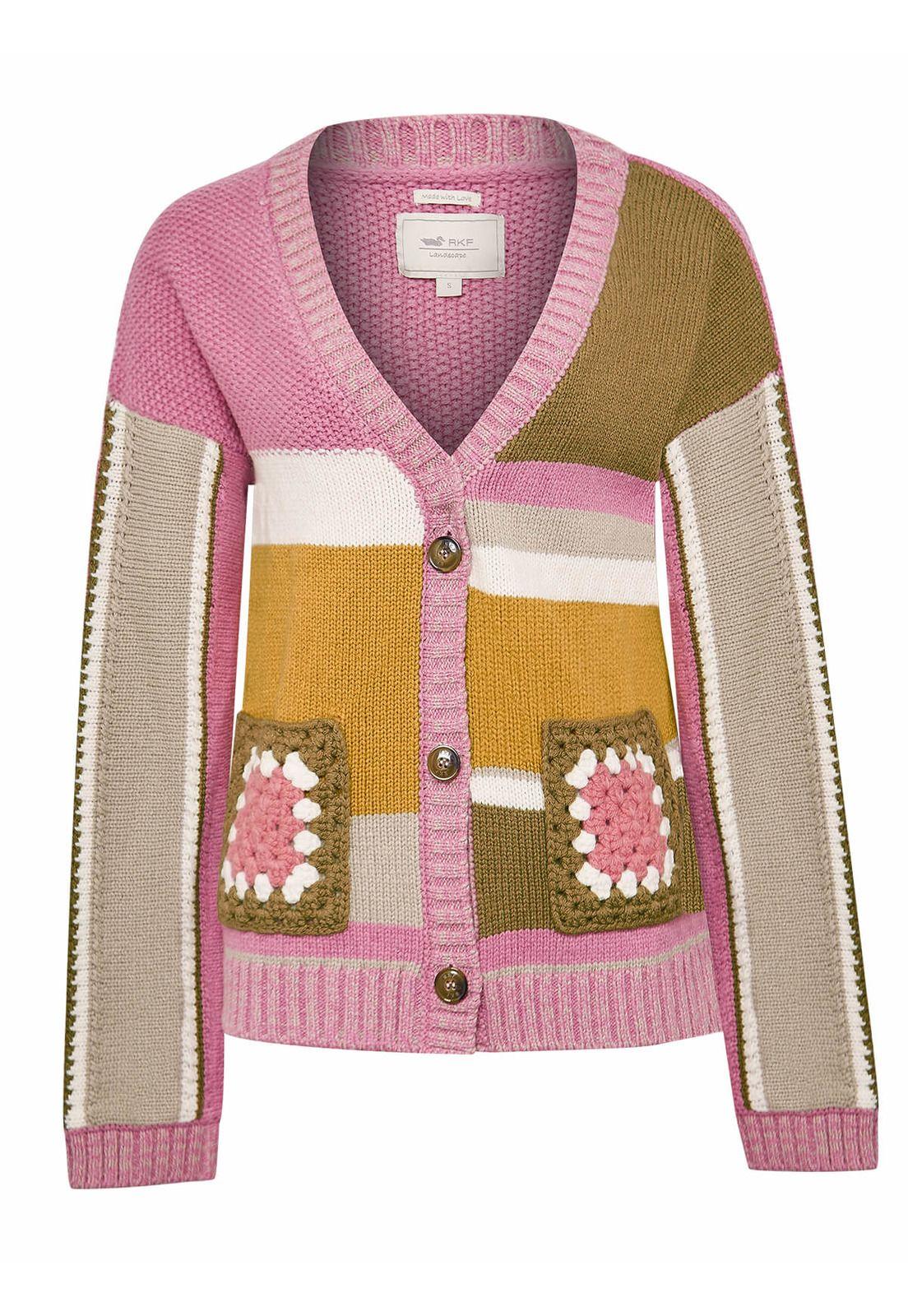 Chaleco Lana Mujer Mercedario Rosado-0