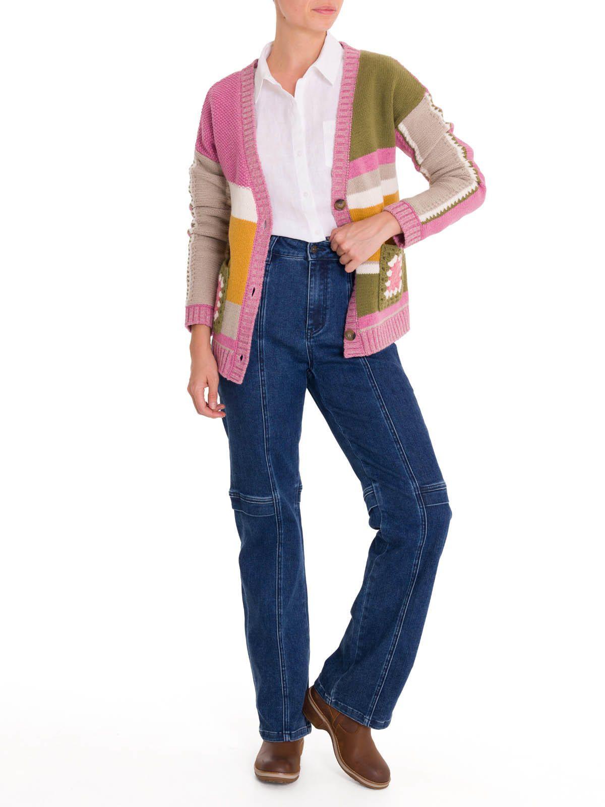 Chaleco Lana Mujer Mercedario Rosado-9