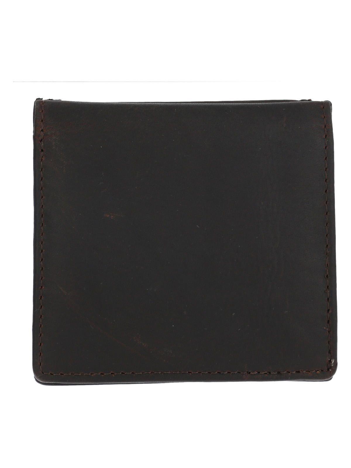 Billetera Cuero Unisex Tc Trani Pocket Café-1
