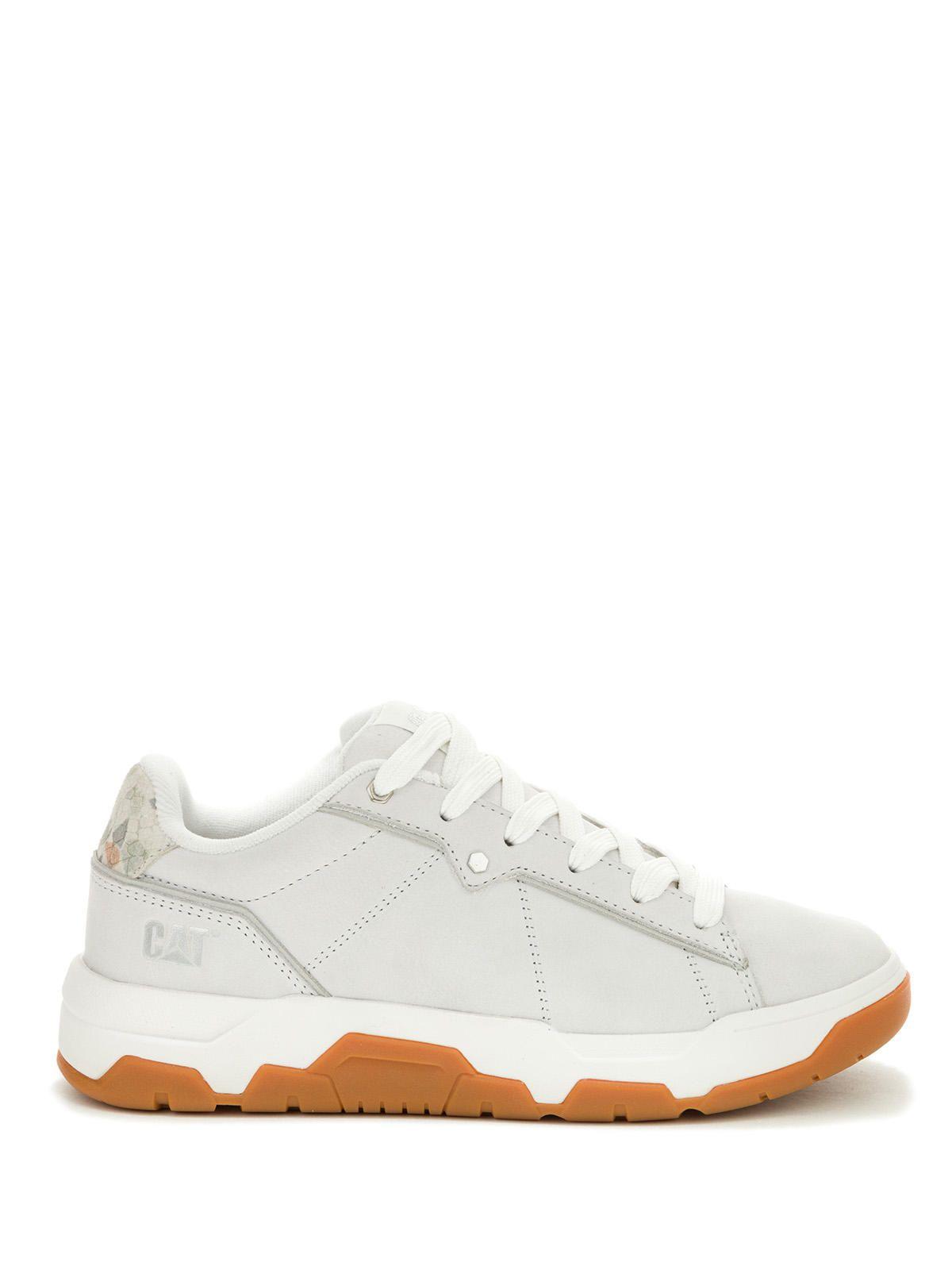 Zapatilla Cuero Mujer Lore Gris-1