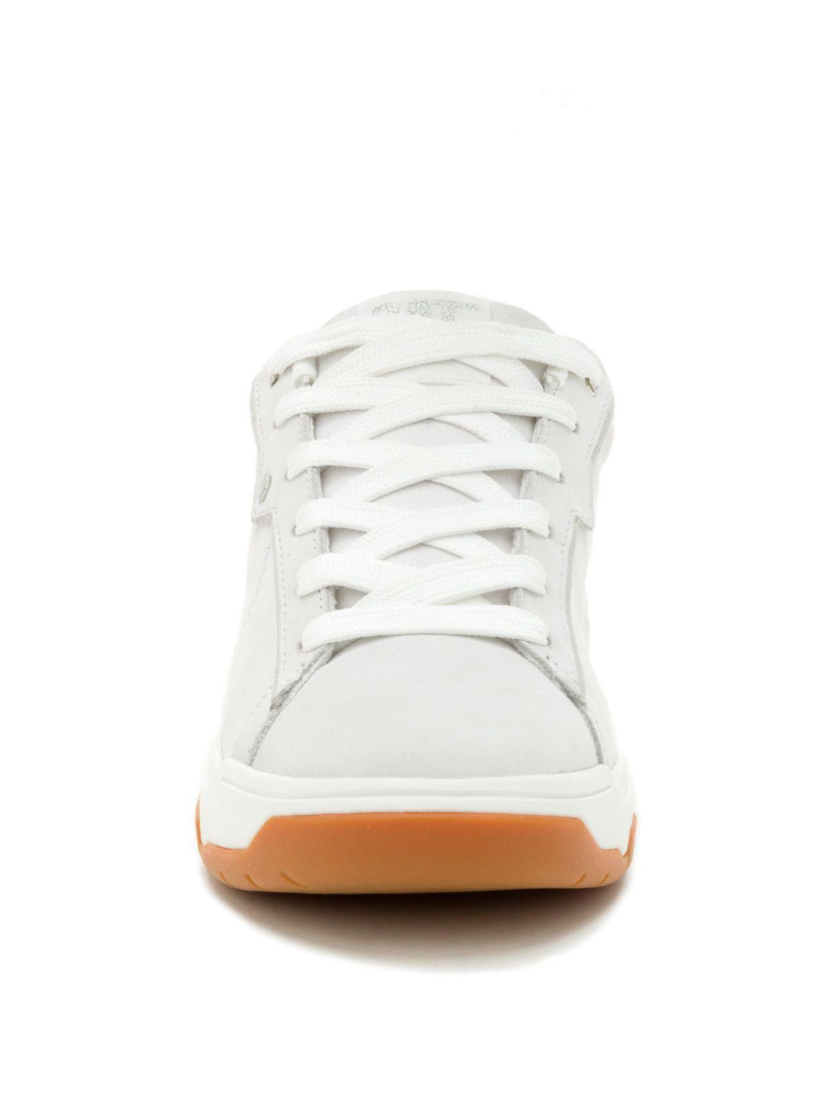 Zapatilla Cuero Mujer Lore Gris-4