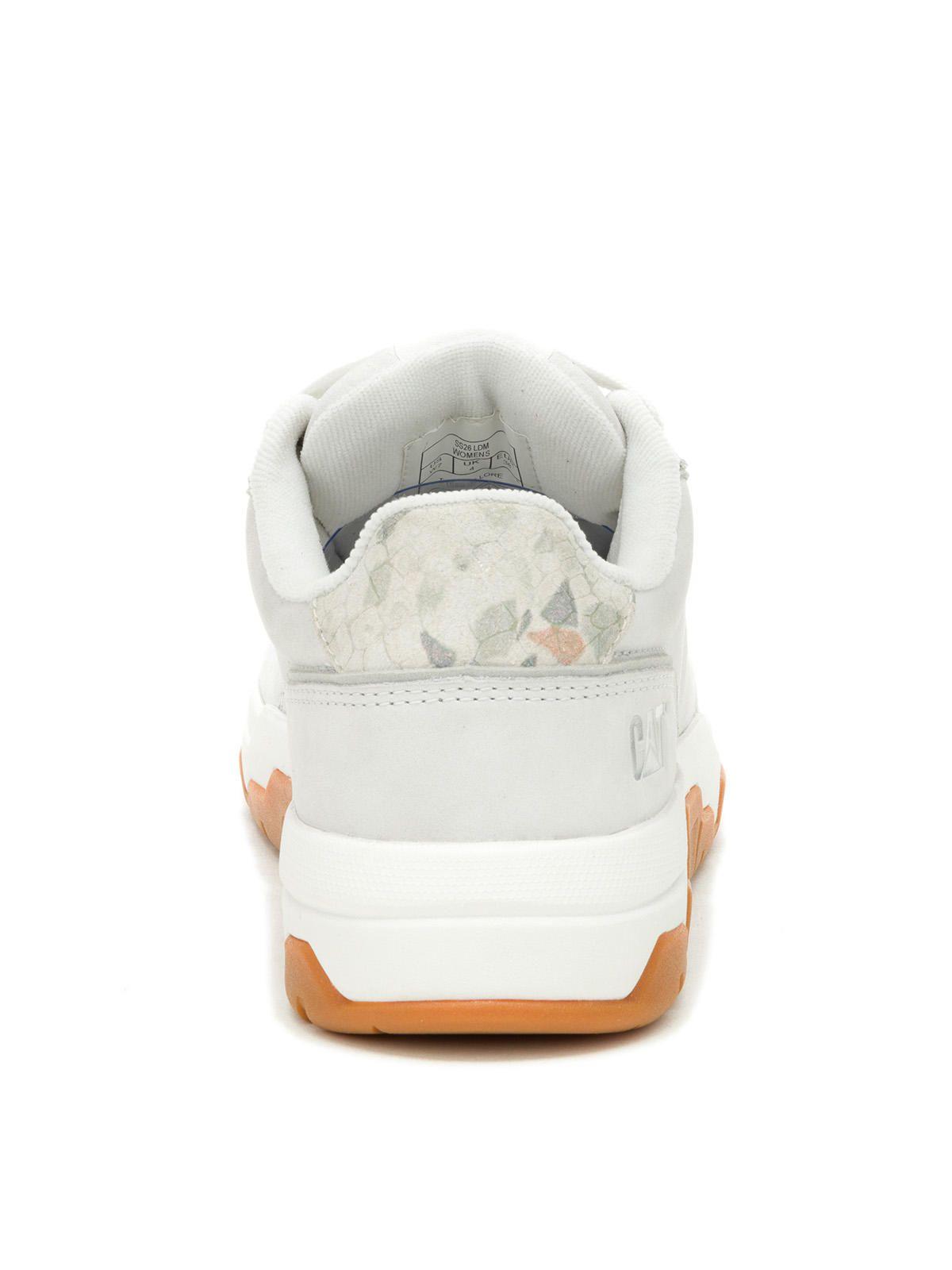 Zapatilla Cuero Mujer Lore Gris-5