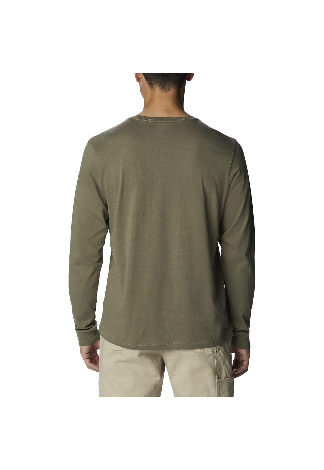 Polera M/L Hombre Apres Lifestyle Ls Verde-2