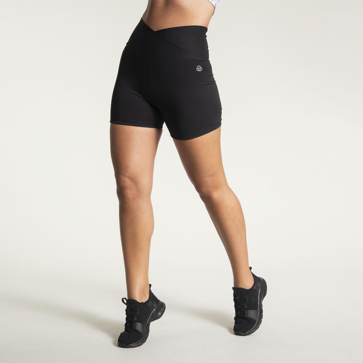 Calza Mujer Hr Short Leg Ada Negro-0