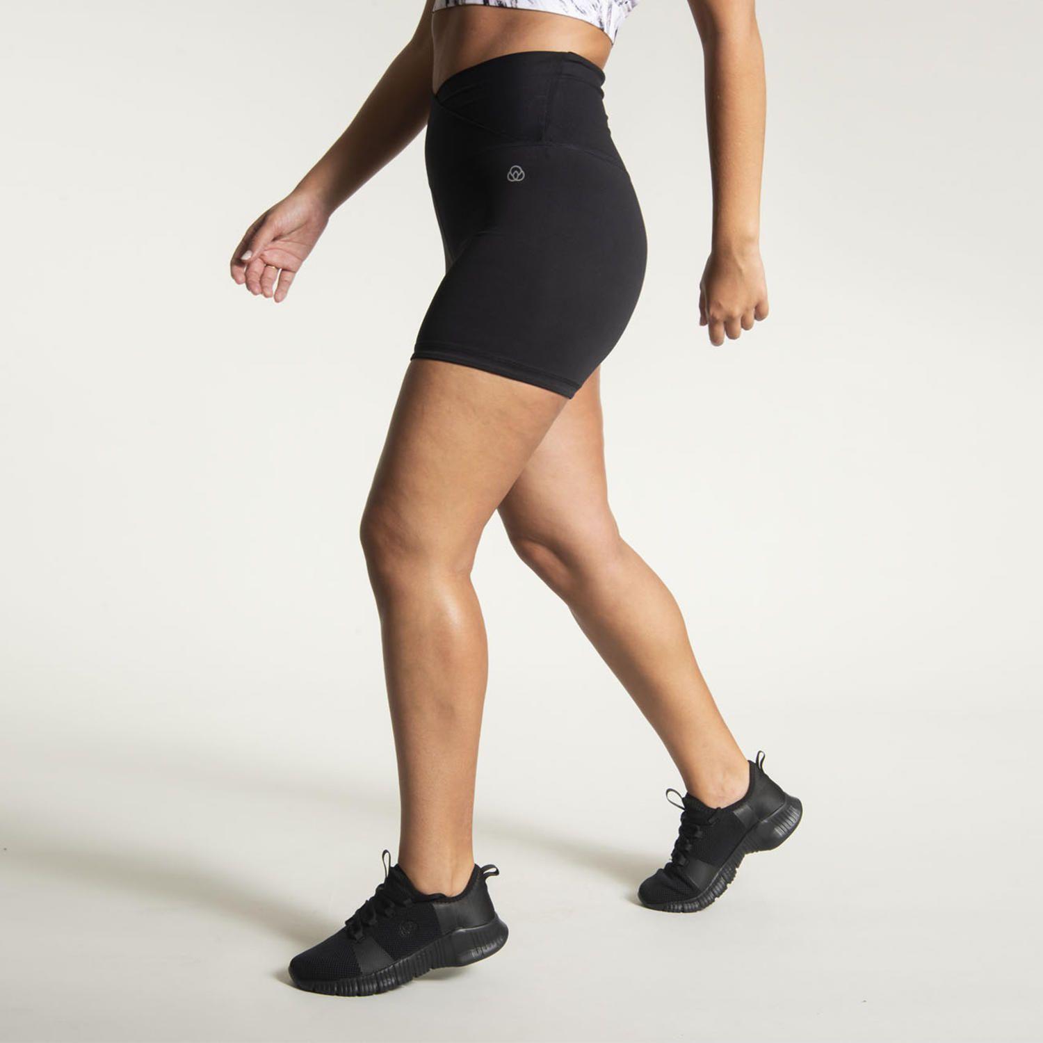 Calza Mujer Hr Short Leg Ada Negro-2