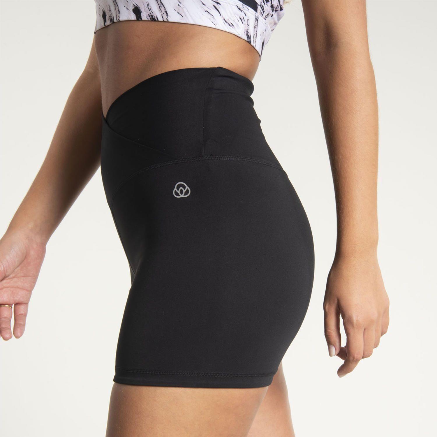 Calza Mujer Hr Short Leg Ada Negro-3
