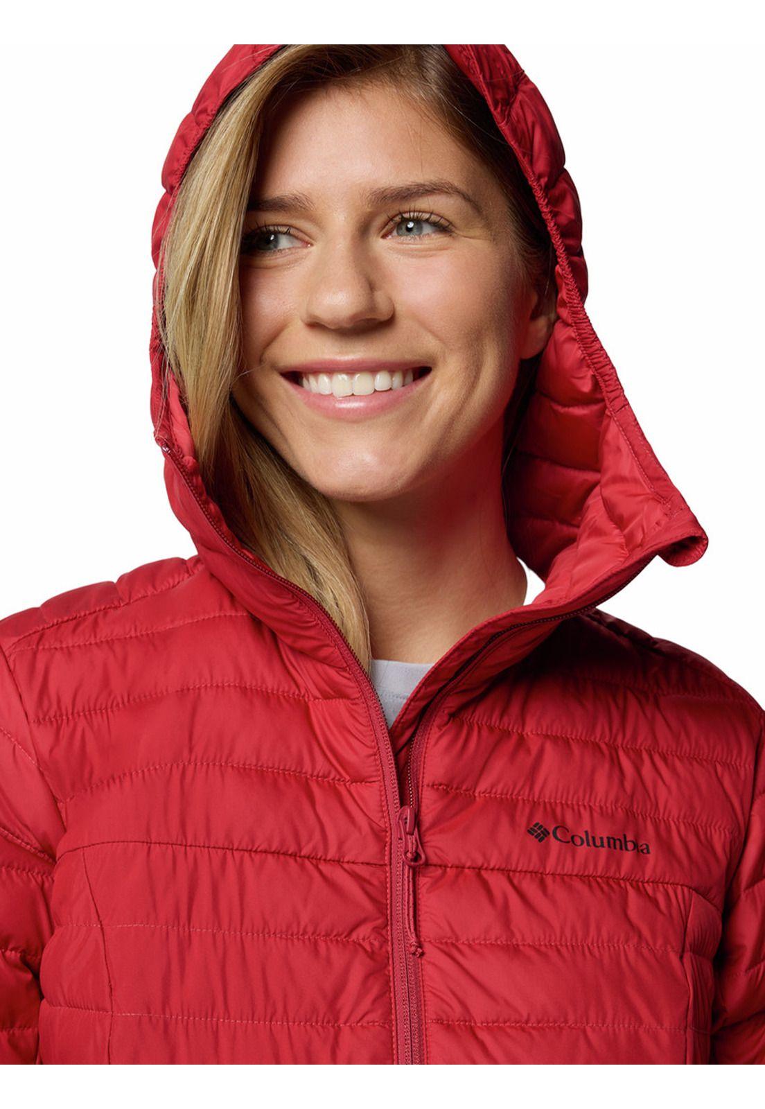 Parka Mujer Silver Falls Ii Hoodie Rojo-3