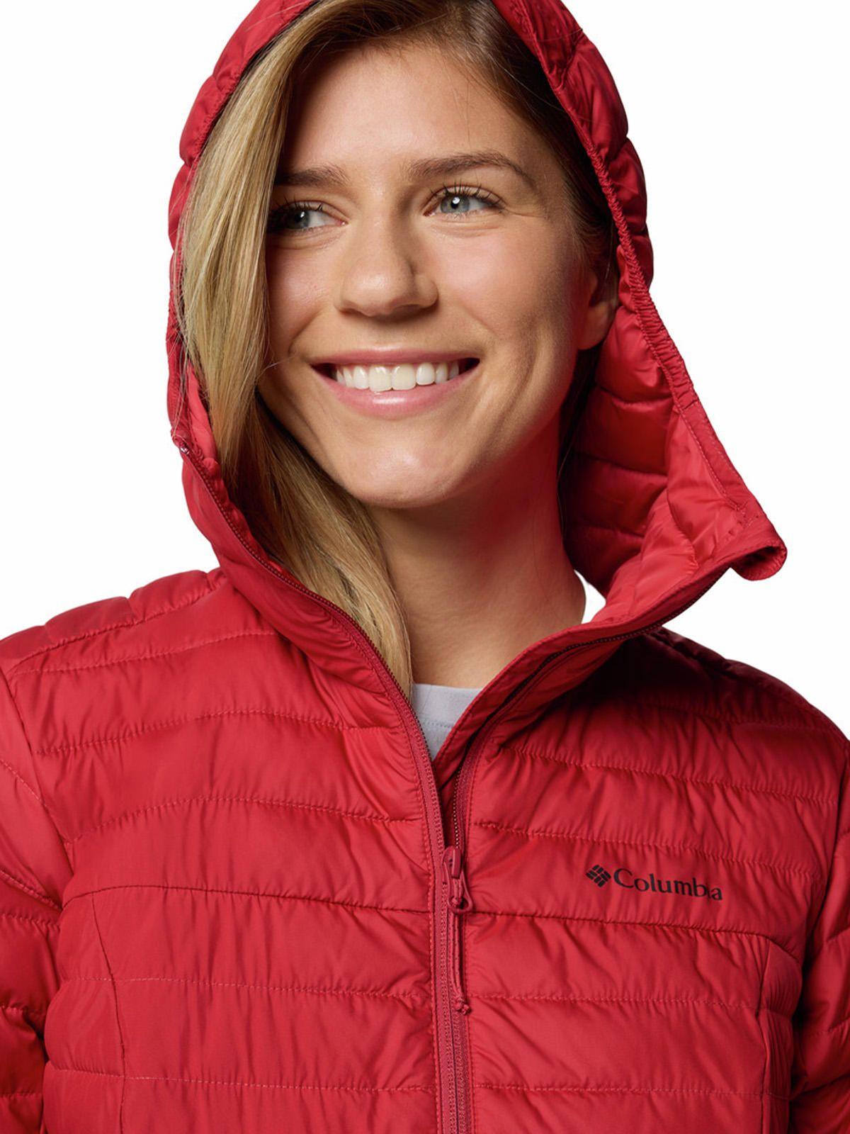 Parka Mujer Silver Falls Ii Hoodie Rojo-3