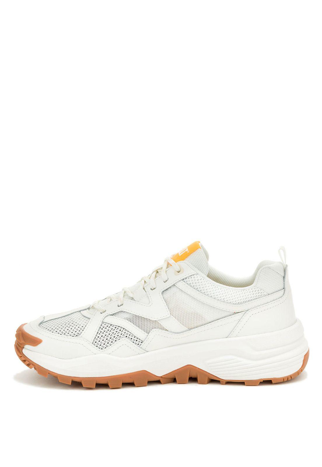 Zapatilla Hombre Grapple Leather Mesh Blanco-3