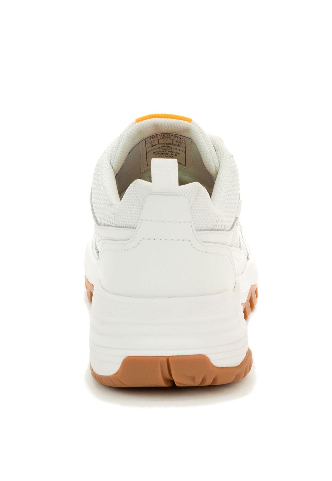 Zapatilla Hombre Grapple Leather Mesh Blanco-5