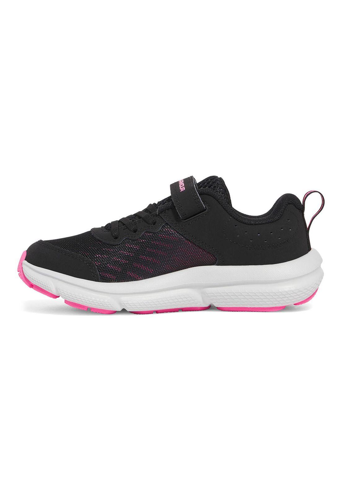 Zapatillas run Assert 10 ac niñas negro-1