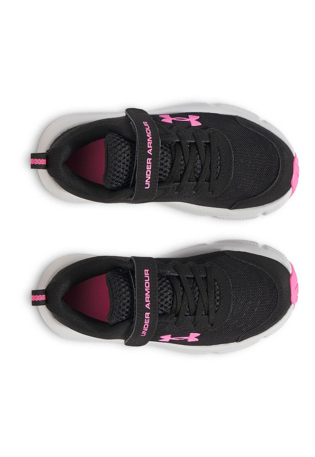 Zapatillas run Assert 10 ac niñas negro-4