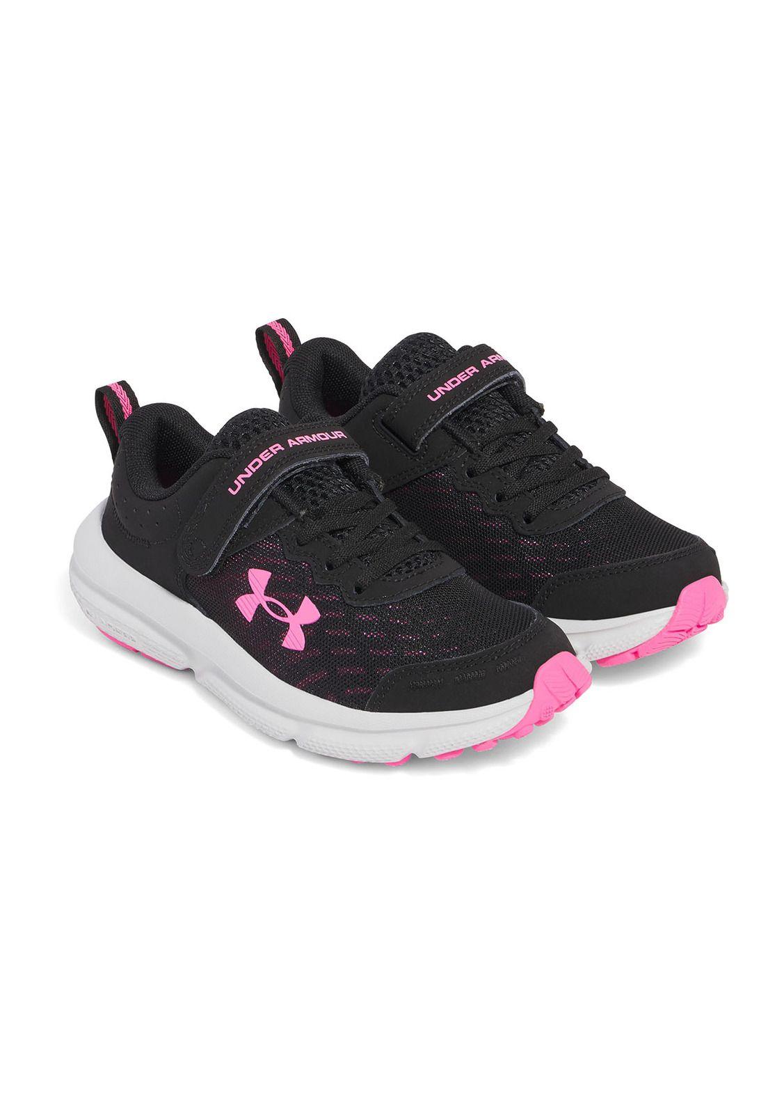 Zapatillas run Assert 10 ac niñas negro-5