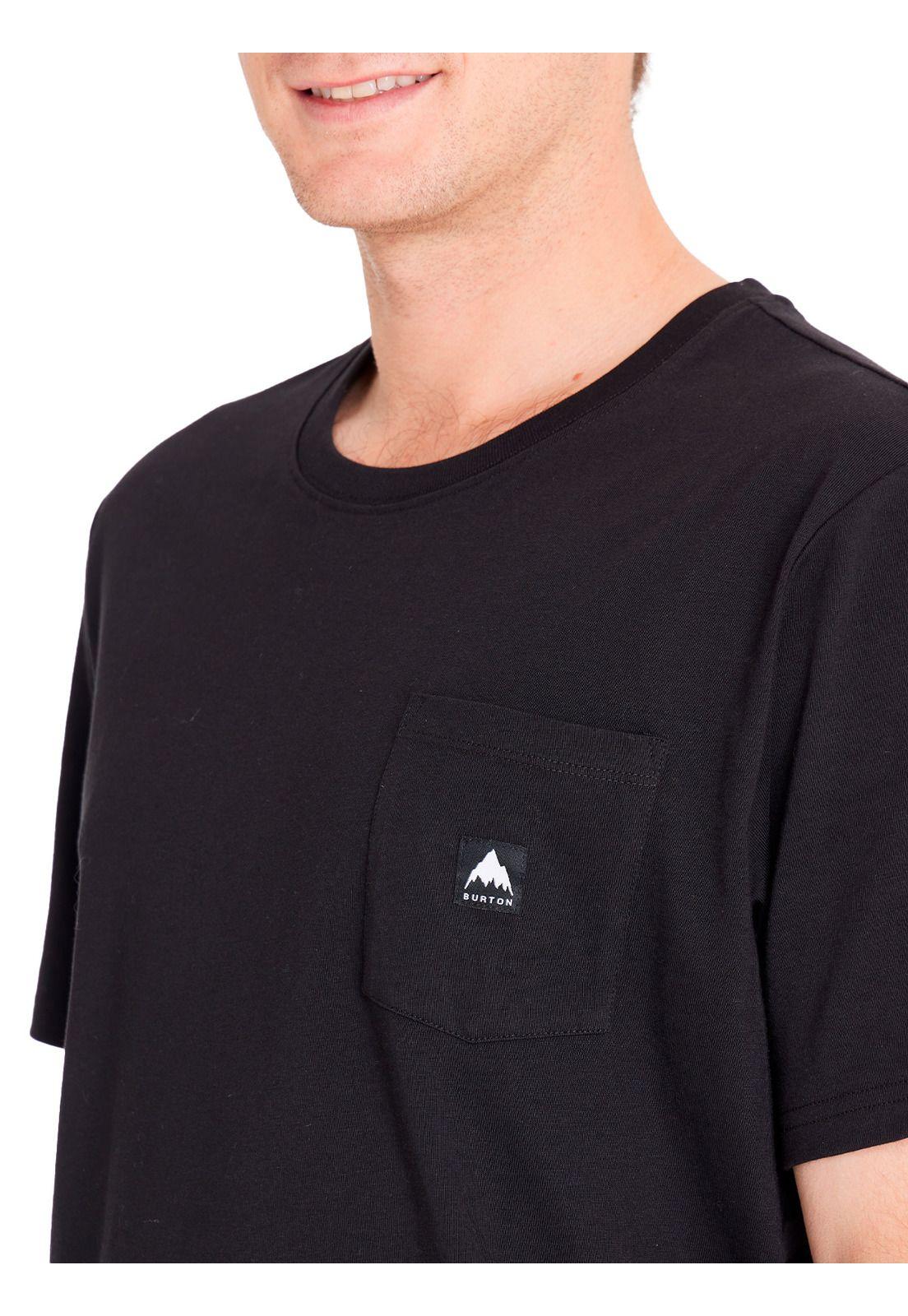 Polera manga corta Hombre T-Shirt SS Negro-1