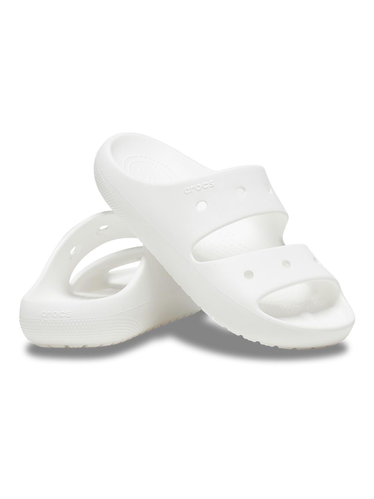 Sandalia Crocs Mujer Classic Sandal V2 Blanco-3