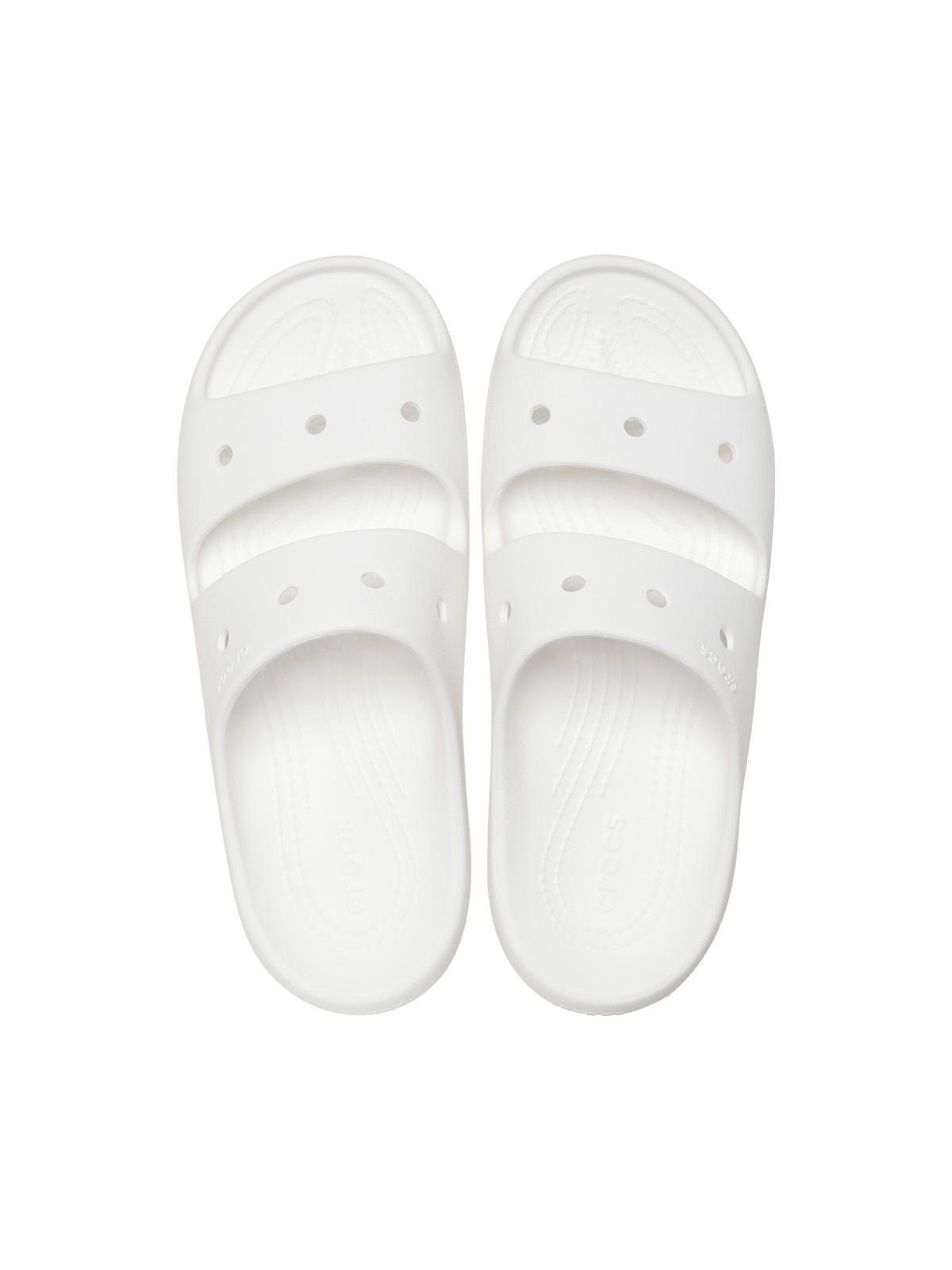 Sandalia Crocs Mujer Classic Sandal V2 Blanco-4