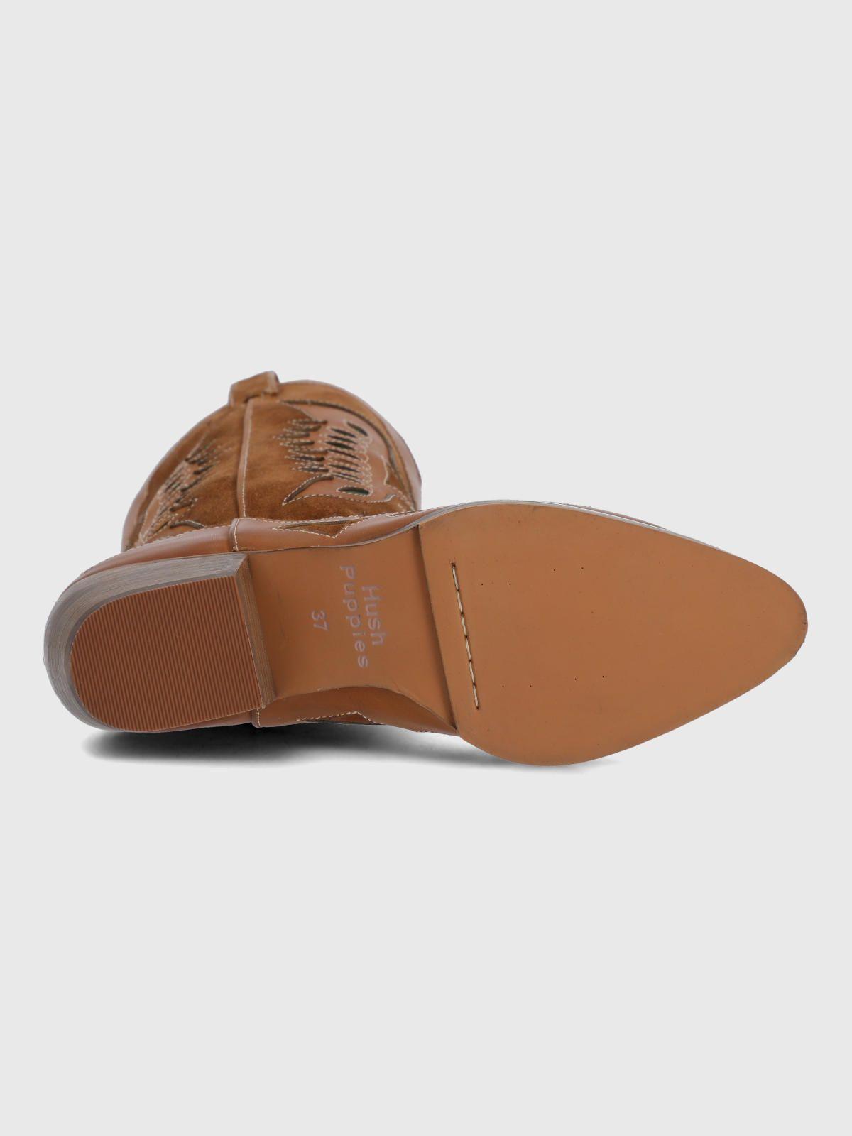 Bota Cuero Frezno Café Mujer-7