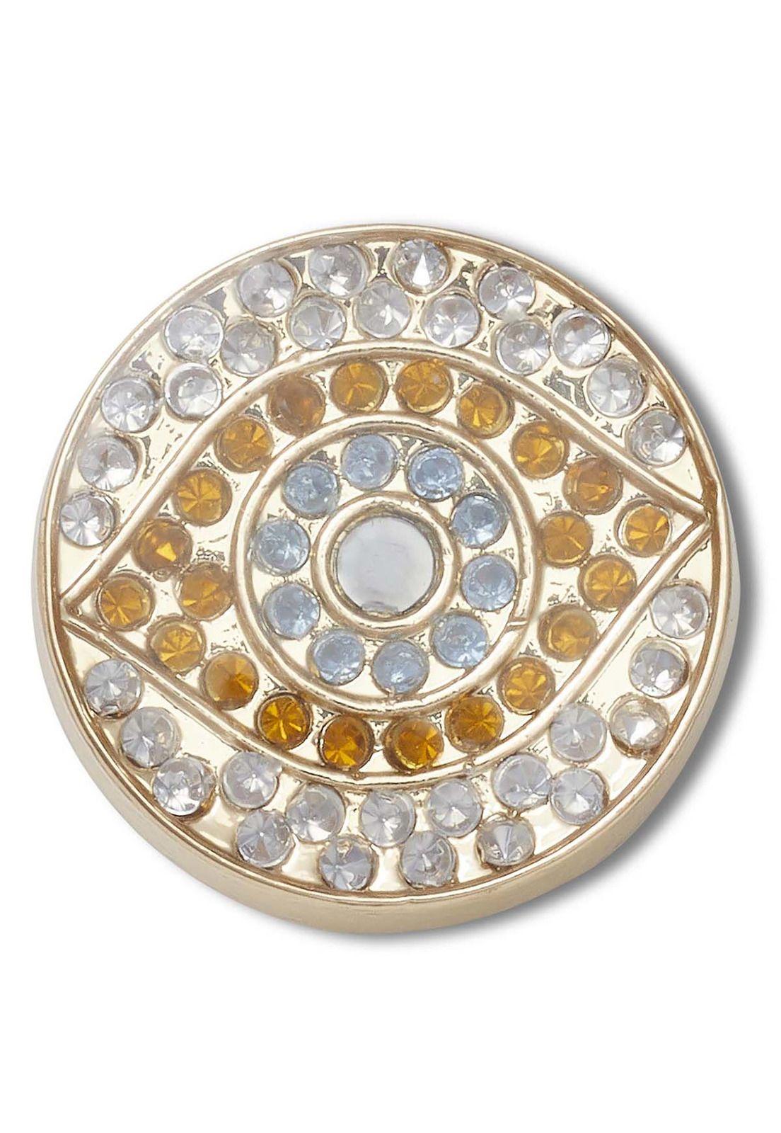 Jibbitz Ojo Brillante Blanco-0