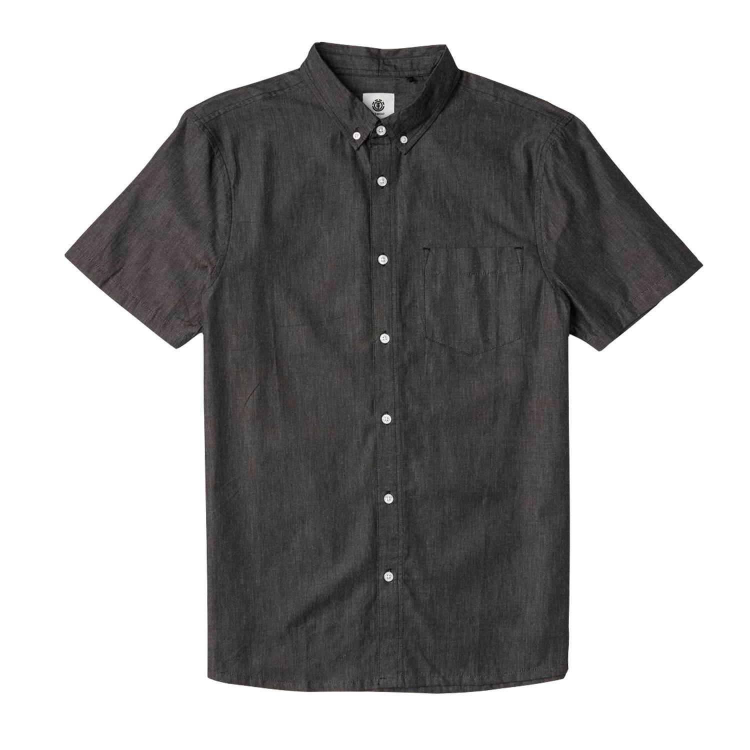 Camisa M/C Hombre Vega Negro-0