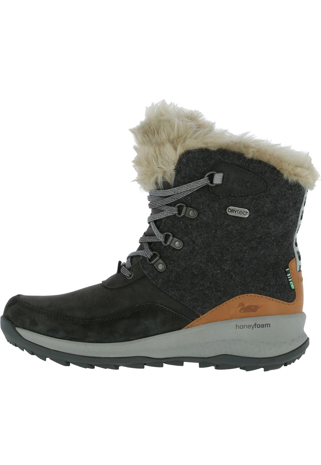 Botin Cuero Spectre Grafito Mujer Rockford-2