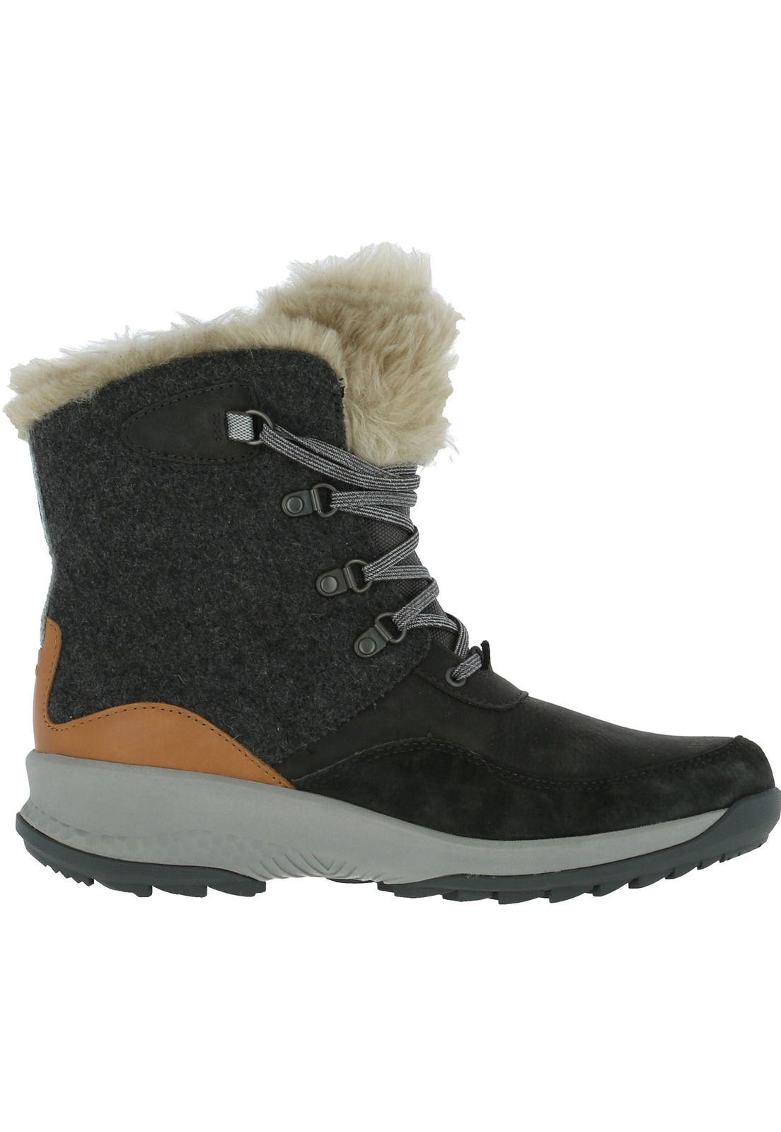 Botin Cuero Spectre Grafito Mujer Rockford-3